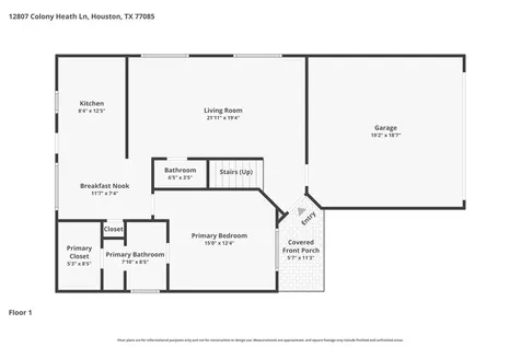 12807 Colony Heath Lane Houston TX 77085