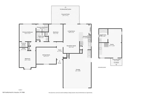1307 Saddle Rock Drive Houston TX 77088
