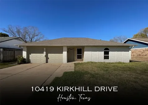 10419 Kirkhill Drive Houston TX 77089