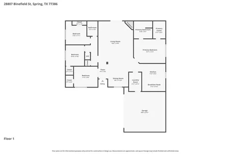 28807 Binefield Street Spring TX 77386