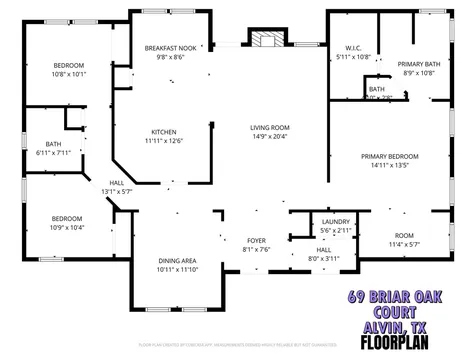 69 Briar Oak Court Alvin TX 77511