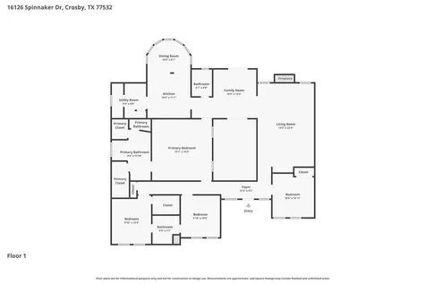16126 Spinnaker Drive Crosby TX 77532