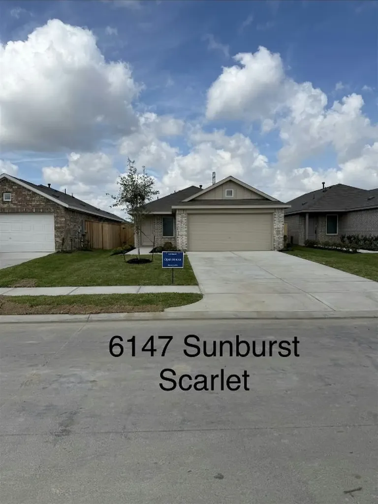 6147 Sunburst Scarlet Street Katy TX 77493