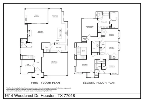 1614 Woodcrest Drive Houston TX 77018