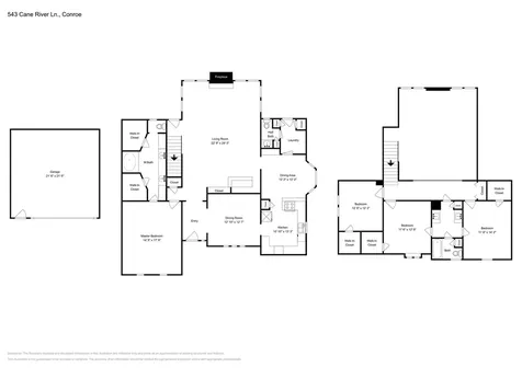 543 Cane River Lane Conroe TX 77302