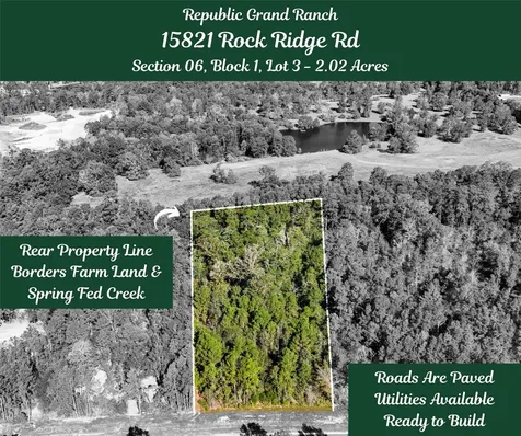 15821 Ridge Rock Road Willis TX 77378