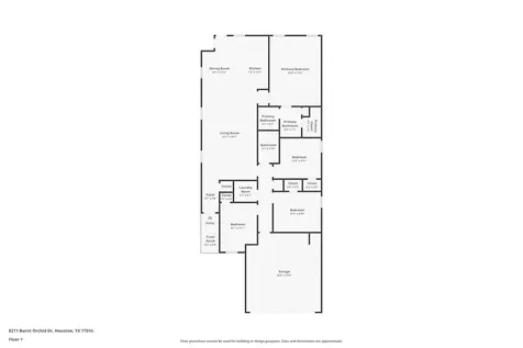 8211 Burnt Orchid Drive Houston TX 77016