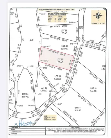 Lot 87 Horseshoe Lake Ranch Marquez TX 77865