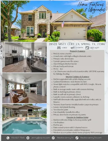 28522 Misty Cliff Lane Spring TX 77386