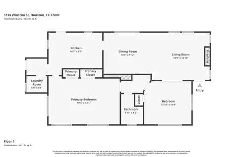 1116 Winston Street Houston TX 77009