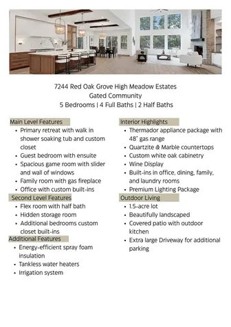 7244 Red Oak Grove Road Montgomery TX 77316