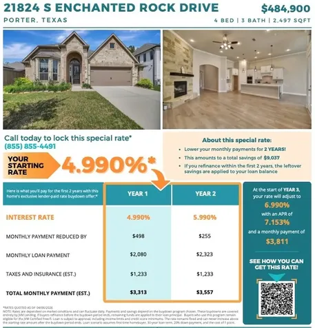 21824 S Enchanted Rock Drive Porter TX 77365