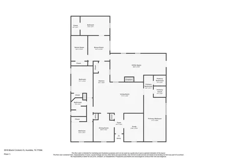 3919 Black Crickett Court Humble TX 77396