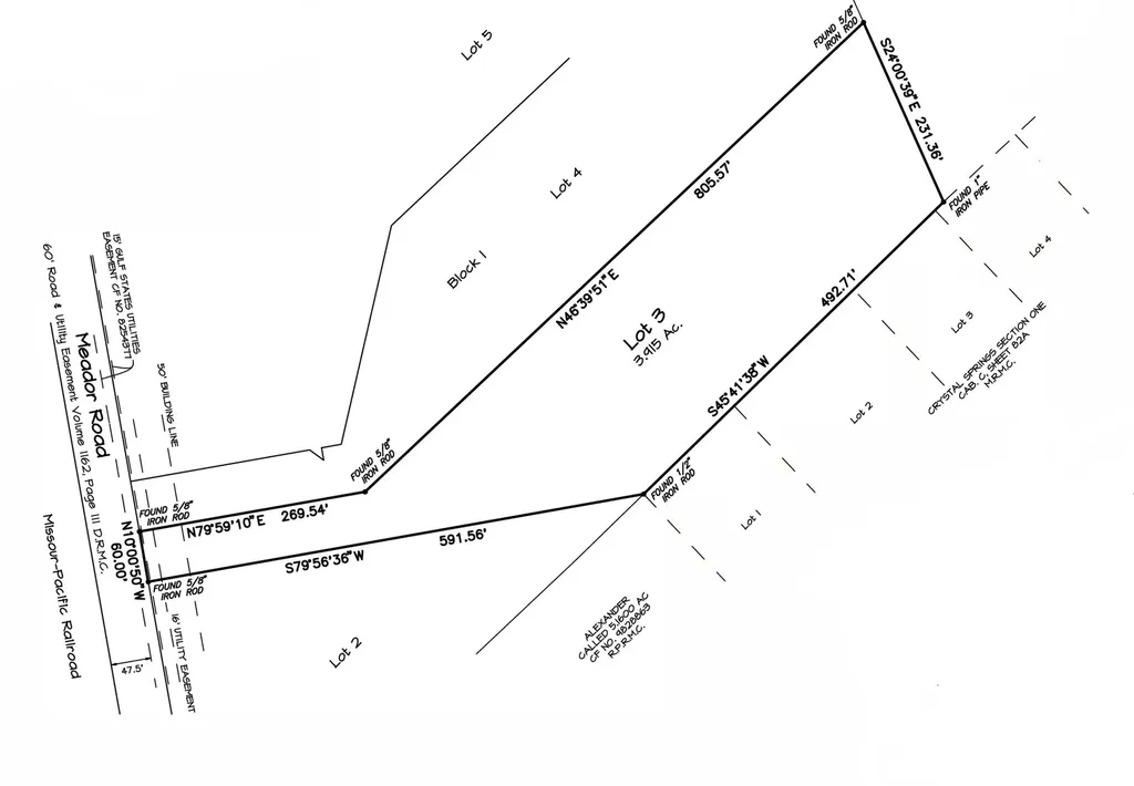 3.915 Ac Meador Road Conroe TX 77303