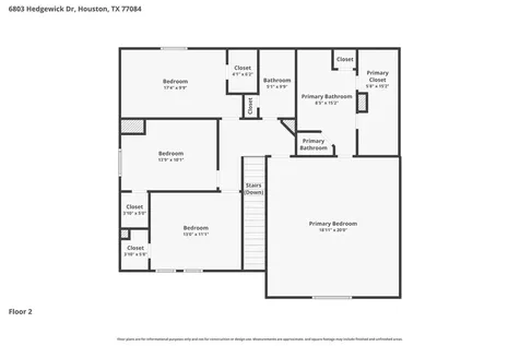 6803 Hedgewick Drive Houston TX 77084