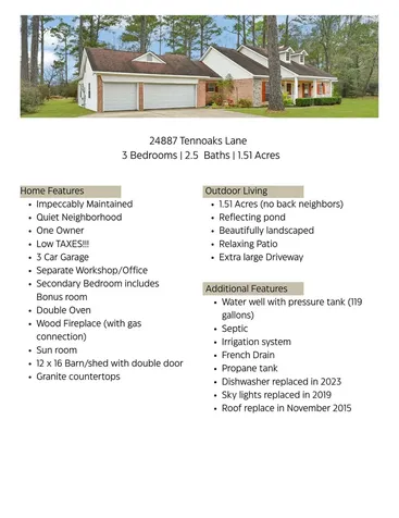 24887 Tennoaks Lane Hockley TX 77447