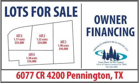 6077 001 Cr 4200 Pennington TX 75856