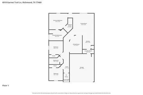 6919 Garnet Trail Lane Richmond TX 77469