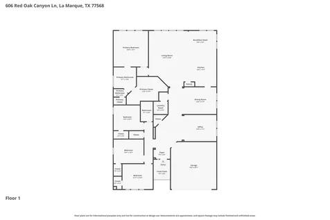 606 Red Oak Canyon Lane La Marque TX 77568
