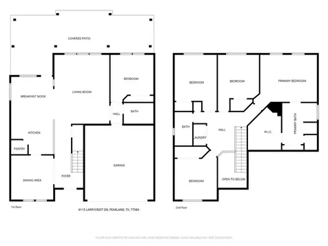 6113 Larrycrest Drive Pearland TX 77584