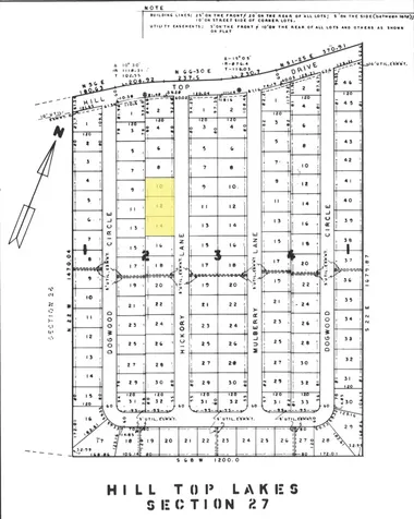 Tbd Hickory Lane Hilltop Lakes TX 77871