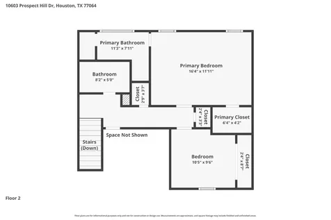 10603 Prospect Hill Drive Houston TX 77064