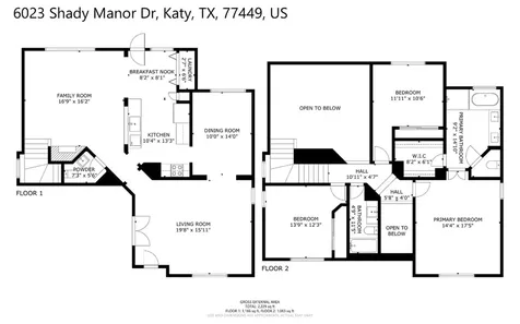 6023 Shady Manor Drive Katy TX 77449