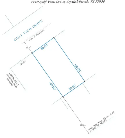 1110 Gulfview Road Port Bolivar TX 77650
