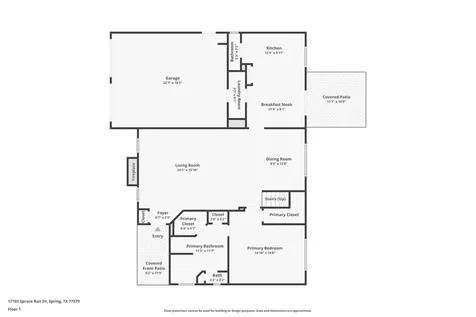 17103 Spruce Run Drive Spring TX 77379