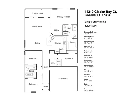 14210 Glacier Bay Court Conroe TX 77384
