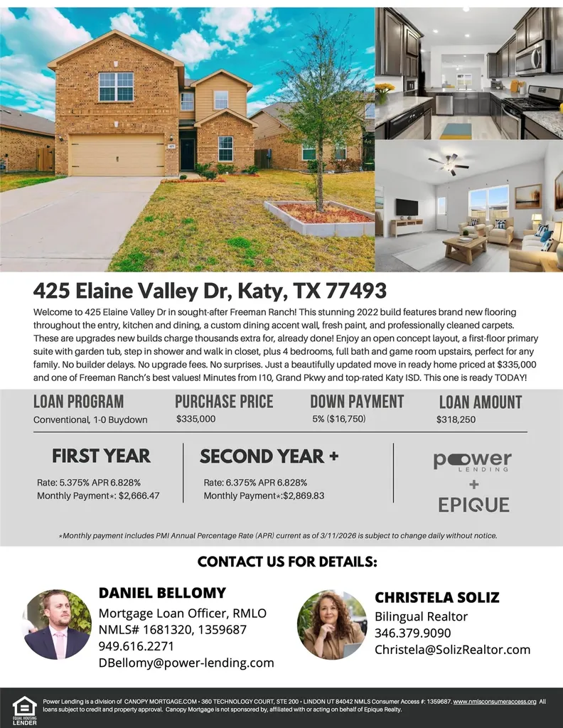 425 Elaine Valley Drive Katy TX 77493