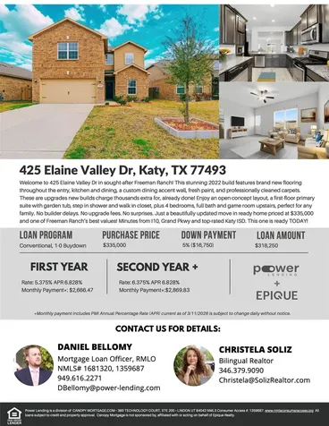 425 Elaine Valley Drive Katy TX 77493