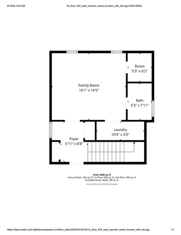 404 W Saulnier Street Houston TX 77019