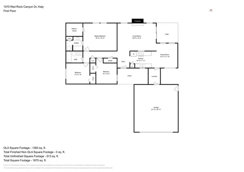 1070 Red Rock Canyon Drive Katy TX 77450