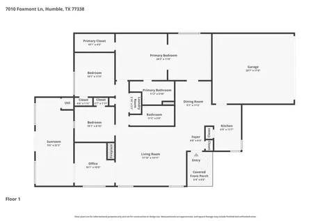 7010 Foxmont Lane Humble TX 77338