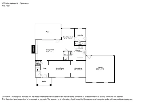 105 Saint Andrews Drive Friendswood TX 77546