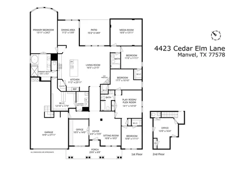 4423 Cedar Elm Lane Manvel TX 77578
