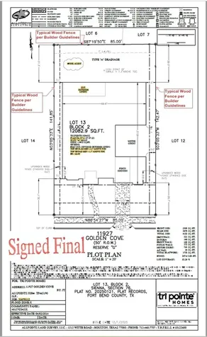 11927 Golden Cove Missouri City TX 77459