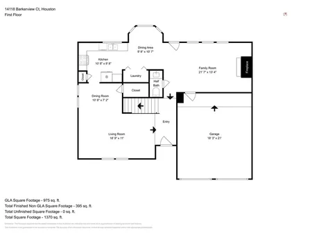 14118 Barkerview Court Houston TX 77084