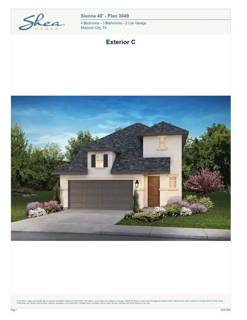 4154 Colony Lane Missouri City TX 77459