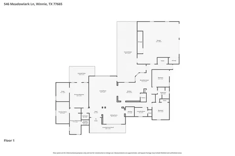 546 Meadowlark Lane Winnie TX 77665