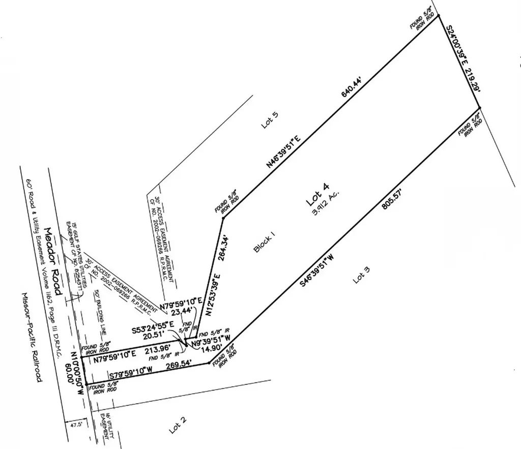 3.912 Ac Meador Road Conroe TX 77303