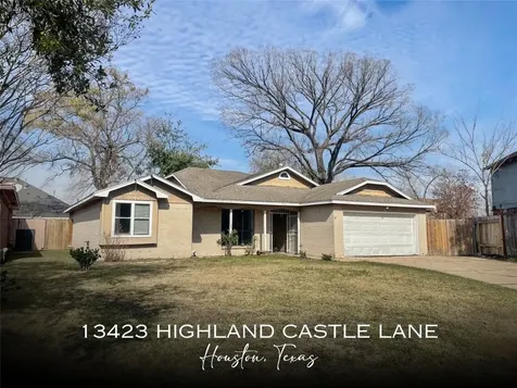 13423 Highland Castle Lane Houston TX 77015