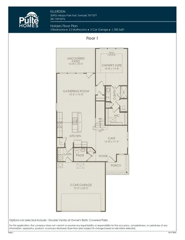 18230 Calabria Harbor Trail Tomball TX 77377