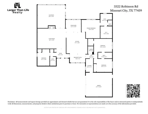 3322 Robinson Road Missouri City TX 77459