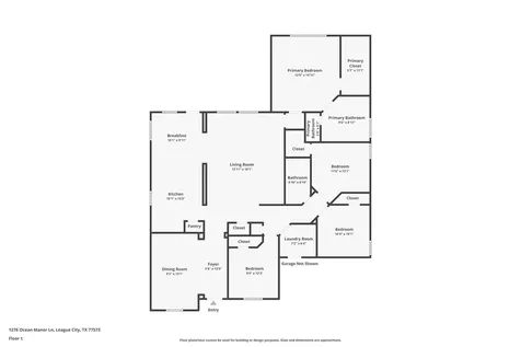 1276 Ocean Manor Lane League City TX 77573