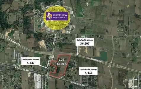 0 Hwy 290 And University Drive Prairie View TX 77446