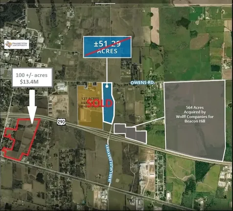 0 Hwy 290 And University Drive Prairie View TX 77446