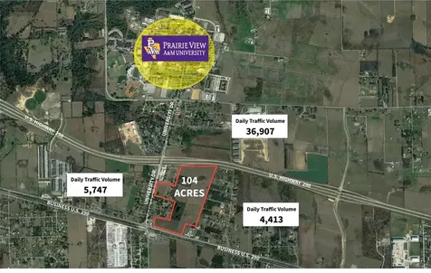 0 Hwy 290 And University Drive Prairie View TX 77446