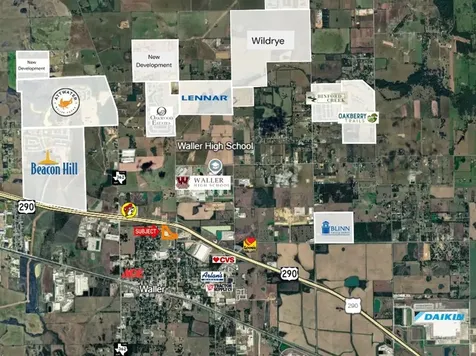 10.9 AC Fields Store At Highway 290 Road Waller TX 77484
